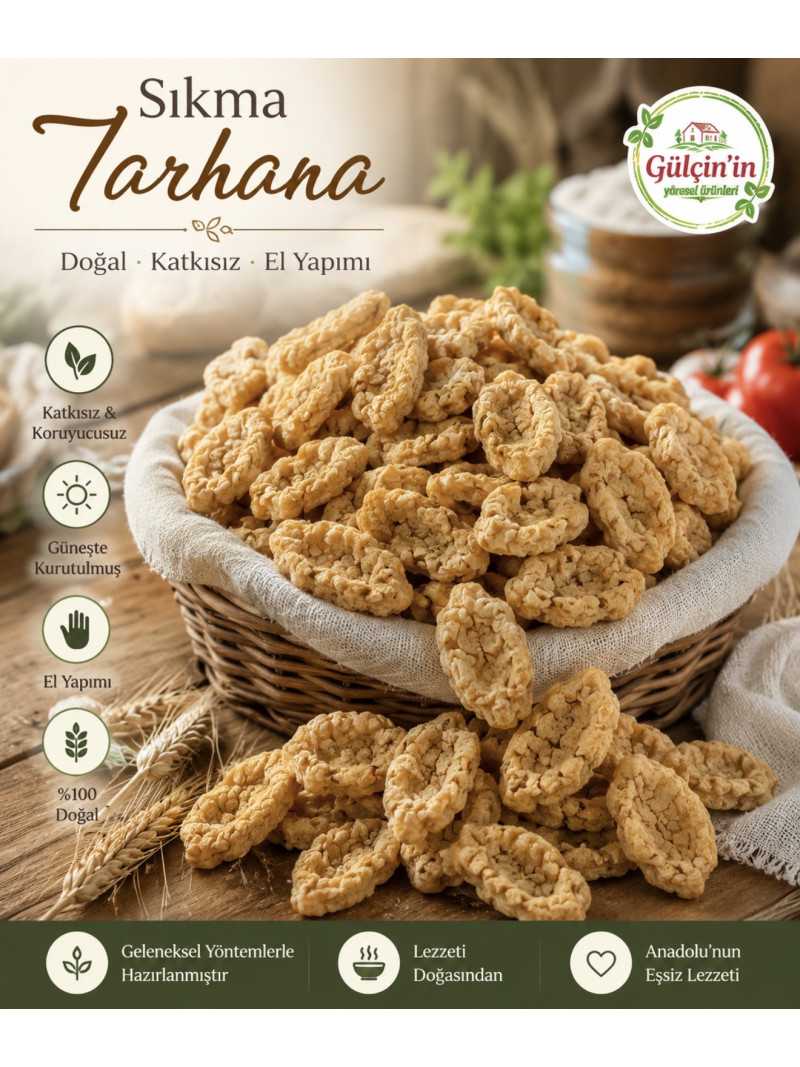 Tarhana sıkma 1 kg