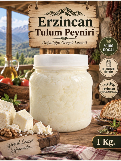 Erzincan Tulum koyun peyniri 1 kg.