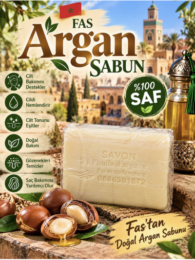 Argan saf sabun