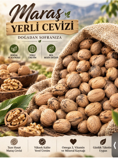 Maraş cevizi yerli 1 kg