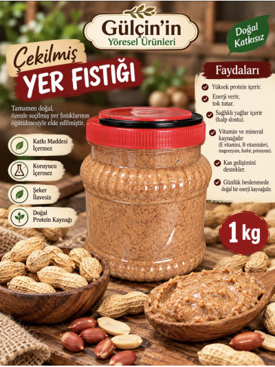 Çekilmiş yer fıstığı 1 kg