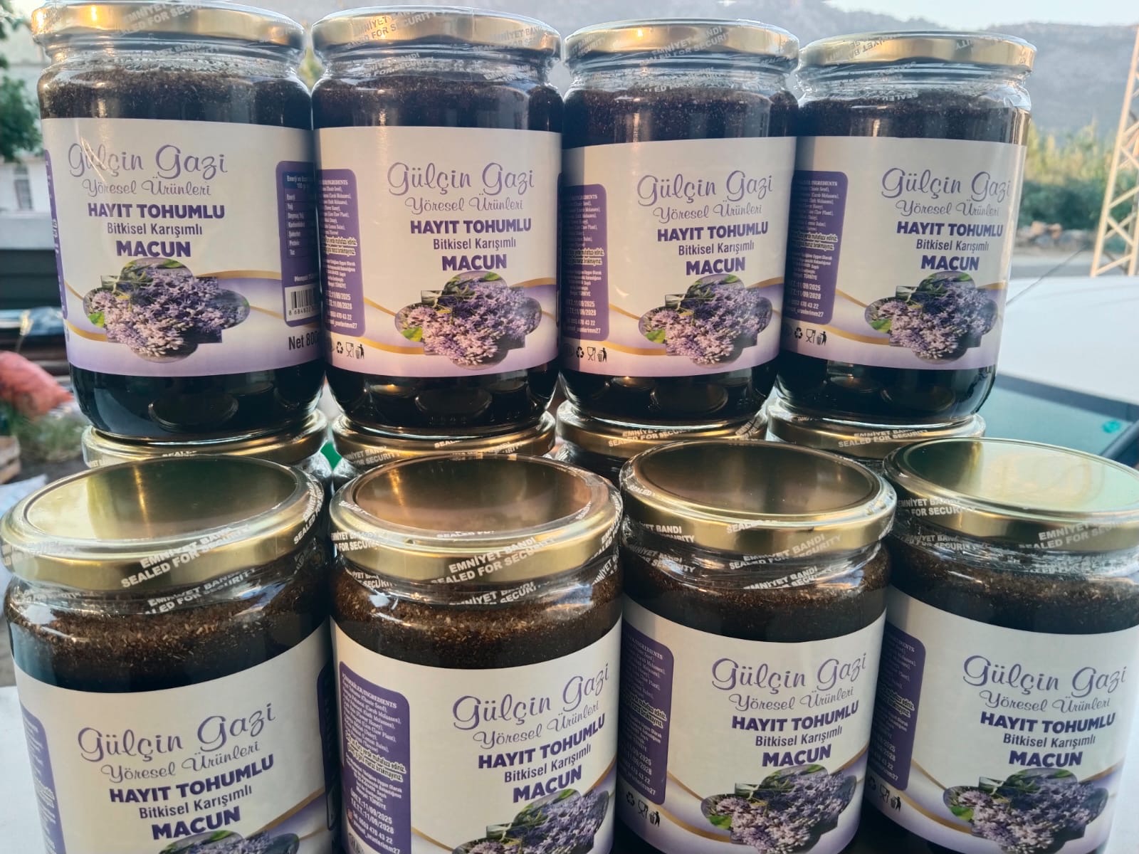 Hayıt tohumlu macun 800 gr